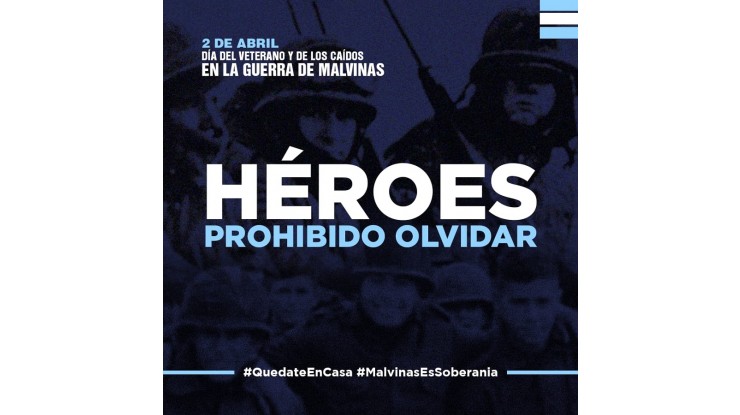 2 de abril: Día del Veterano y de los Caídos en la guerra de Malvinas